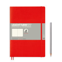 Leuchtturm1917 Softcover Notebook Red สมุดโน๊ต Leuchtturm1917 ปกอ่อน สีแดง