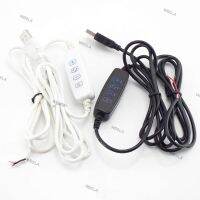 3 pin DC 5V LED Dimmer Extension Cable USB Port Power Supply Line Wire Color control Switch Adapter For LED Light Bulb W6TH