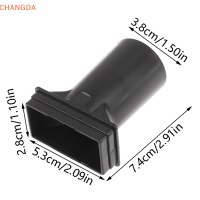 ?【Lowest price】CHANGDA Universal Plastic 38mm Air ducting สำหรับพัดลมแรงเหวี่ยงสำหรับ DIY Cooling