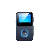 Mini MP3 Player Bluetooth-Compatible 5.0 Audio Receiver LCD Screen Portable Clip Music Player With TF Card Remote Camera Walkman