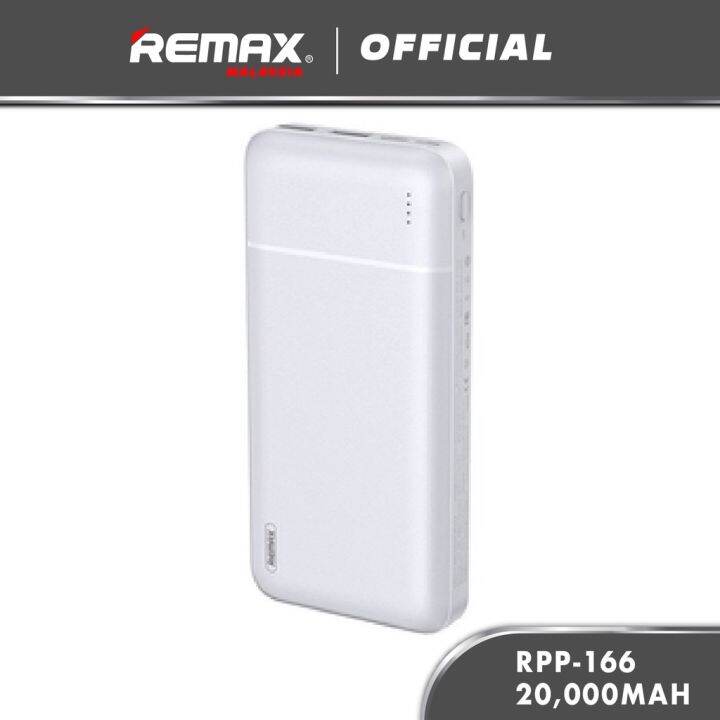 Remax RPP-166 Lango Series 20000mAh Power Bank 2.1A Dual USB Outputs ...