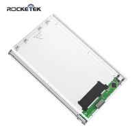 Rocketek เคส HDD SATA เป็น USB 2.5นิ้ว3.0อะแดปเตอร์ SSD กล่องไดรฟ์ฮาร์ดดิสก์สายฮาร์ดดิสก์ภายนอกสำหรับโน้ตบุ๊คพีซี