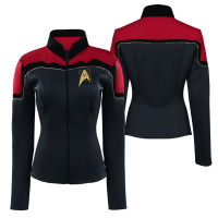 【cunnybunny】【Fast Shipping】 Star Trek: โลกใหม่ที่แปลกประหลาด Nyota Uhura ชุดคอสตูมคอสเพลย์ชุดงานรื่นเริงฮาโลวีน