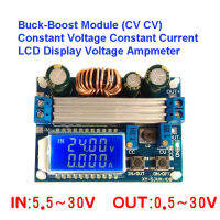 4A Automatic Step-up And Step-down Module Adjustable Constant Current Voltage Lithium Battery Charging LCD Display