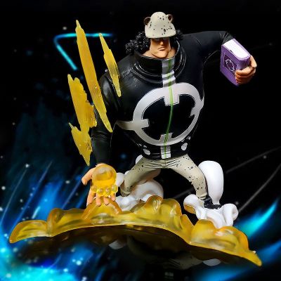 ZZOOI 10CM One Piece Anime Figure GK Special Effects Tyrant Bartholemew Kuma Anime Statue Action Figure Collection Model Kid Toy Doll