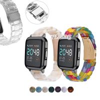 ✧◕ Fashion Transparent Resin Strap Band for Haylou LS02 Smart Watch Repleacement 20mm Wrist bands straps