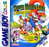 ตลับ GBC ( Game boy Colour ) Super Mario Land 2: 6 Golden Coins DX ตลับผลิตใหม่