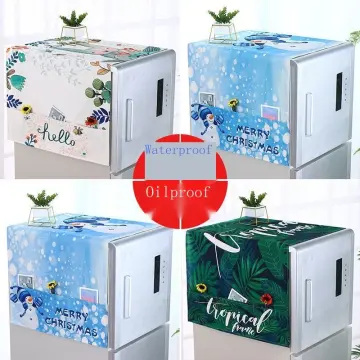 Buy Refrigerator Cover Sea Cotton Cloth Anti-dust Cover Fridge Towel Dust  Cover Online