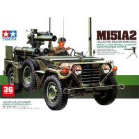 Tamiya ชุดสร้างโมเดลรถจี๊ปชุดประกอบโมเดลรถยนต์35125แบบ DIY ขนาด1:35 US M151A2