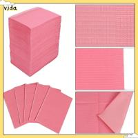 VJDA 125Pcs กระดาษสำหรับตกแต่ง แผ่นทำความสะอาดรอยสักแบบใช้แล้วทิ้ง สองชั้น กันน้ำกันน้ำได้ แผ่นรองผ้าปูโต๊ะ สากลสากลสากล 4533ซม. ค่ะ อุปกรณ์เสริมรอยสัก