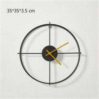 Minimalismห้องครัวWall hot Clockออกแบบโมเดิร์นโลหะขนาดใหญ่เงียบควอตซ์แขวนห้องนั่งเล่นตกแต่งบ้านสำหรับเด็กสติ๊กเกอร์ติดผนัง sell