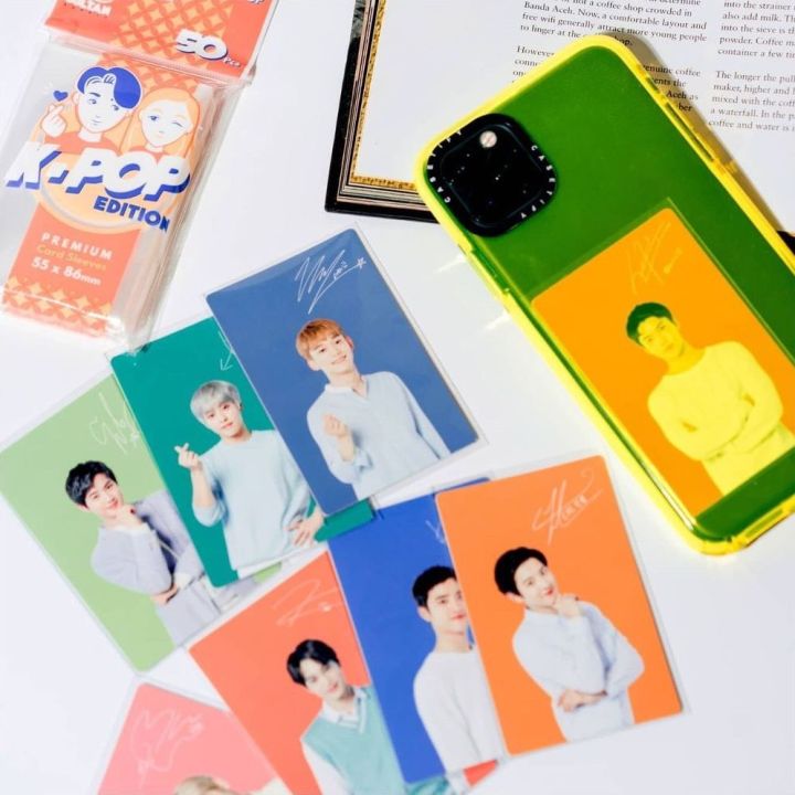 sultan-k-pop-edition-premium-card-sleeves-55x86-mm-ซองใส่การ์ดศิลปิน-ไอดอล-50-ซอง
