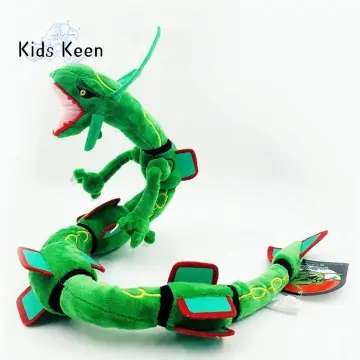 Pokemon Go Dragon Rayquaza Plush Dolls Pocket Monsters 75cm