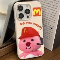 เคส Roupjiang สำหรับ iPhone 15 14 13 12 11 Pro Max X Xr Xs Max 7 8 Plus SE 2020เคสโทรศัพท์ตัวการ์ตูนคลาสสิคตัวการ์ตูนน่ารักๆ