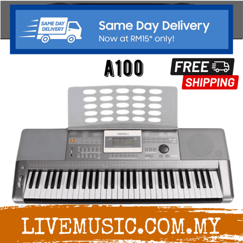 Medeli A100 Portable Keyboard ( A-100 / A 100 ) | Lazada