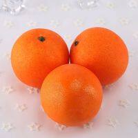 7.5x8cm 5PCS Artificial Oranges Home Decoration Artificial Fruits Festive Party Supplies Simulation Ornament Photography Props