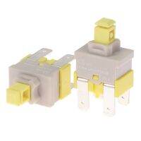 1pcs Import Taiwan E Switch PA512C Self locking Switch 4pin Dishwasher Vacuum Cleaner Power Button Switch 16A 250V