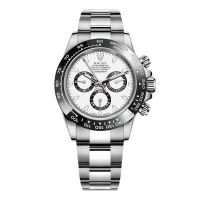 【จัดส่งฟรี】นาฬิกาrolexของแท้ Cosmograph Daytona in Oystersteel, m116500ln-0001 สินค้ารับประกัน1ปี นาฬิกาข้อมือผู้ชาย นาฬิกากลไกแบรนด์หรู 40 มม【มาพร้อมกับบรรจุภัณฑ์เดิม】