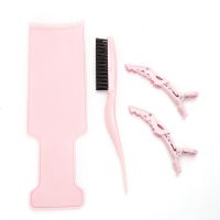 ◐◊﹍ Hair Color Dye Comb Brushes Tool Kit Set Tint Coloring Dye Bowl Comb Brush Twin Headed Brushes Set escova de cabelo ورق