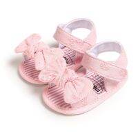 【hot】！ Wholesale Newborn Baby Shoes Non-Slip Cotton Flowers Toddlers Infantil Sandals 0-18M