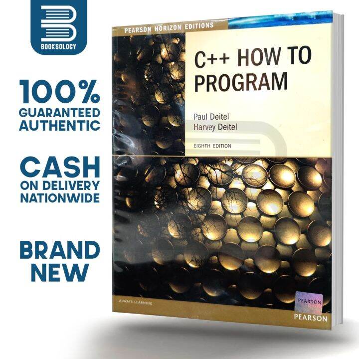 C++ HOW TO PROGRAM 8th Edition - Paul Deitel | Harvey DeitelHOT SELL ...