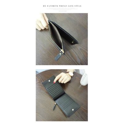 New Card Bag Female Multi-Card Position Leather Ultra-Thin Exquisite High-End Wallet One Simple Comp