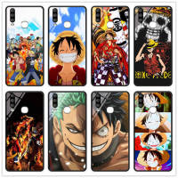 สำหรับ Vivo Y12/Y3/Y15/Y17 OnePiece Series Luffy กระจกเทมเปอร์ Hard เคสโทรศัพท์กลับเคสโทรศัพท์