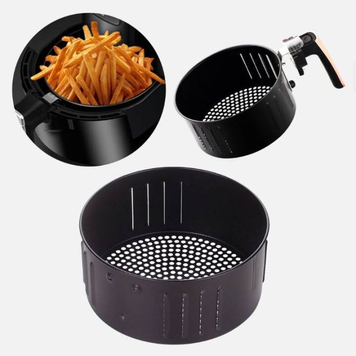 good-quality-weizheng1-ตะกร้าหม้อทอด-air-fryer-3-5l-แบบนอนสติ๊กสำหรับการทอดน้ำมันอบอุปกรณ์เสริม