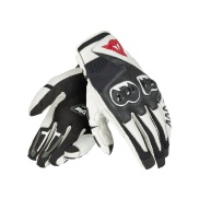 Dainese Mig C2 Motorcycle Glove Black Red White Leather Gloves Riding Men