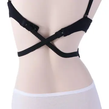 1pc Lady's Lingerie Cross Back Invisible Bra Strap Extender For Backless  Party Dress