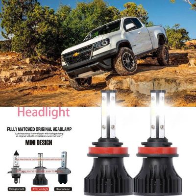 For Chevrolet colorado 2004-2012 ไฟหน้า LED LAI 40w 6000k แสงสีขาว สําหรับรถยนต์ 2PCS