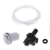 LLJLJ-Bath Tub Spa Waste Garbage Disposal Self-Lock Air Switch Push Button Air Hose