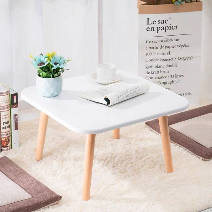 โต๊ะกาแฟ-โต๊ะญี่ปุ่น-โต๊ะนั่งพื้น-โต๊ะเตี้ยขนาดเล็ก-ทรงเหลี่ยมจตุรัส