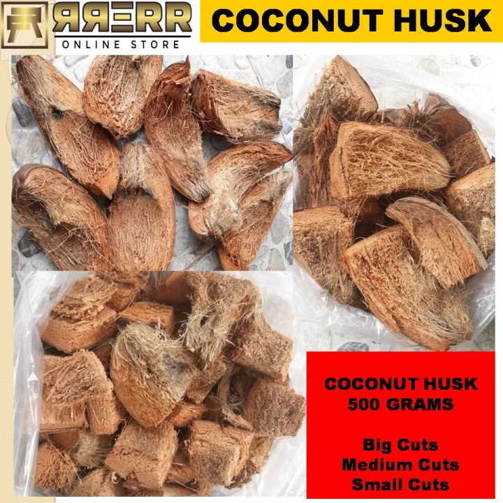 Dried Coconut Husk / Bunot ng niyog / Coco Chips / Coco Cubes / For ...