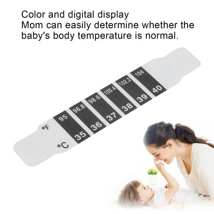 Temperature Test Strips Forehead Thermometer Read Body Temperature