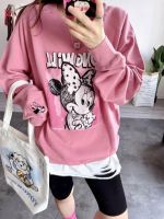 [COD] 2022 cross-border Thai hot style Korean version of age-reducing fashion cute cartoon loose round neck sweater for women