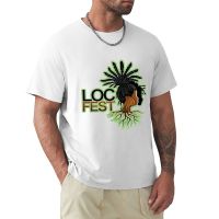 Roots Loc Fest Portrait T-Shirt plus size t shirts t shirt man oversized t shirts for men