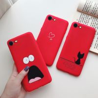 For iPhone SE 2022 Case For iPhone SE 3 SE3 2022 SE2022 Back Shockproof Cover Soft TPU Cute Cartoon Painted Silicone Phone Case