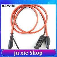 JuXie store Dc Sae Connector Cable To Solar Panel Power Adapter Wire Extension Cord Plug Sae 2 Pin Battery 12Awg Copper 12V 48V