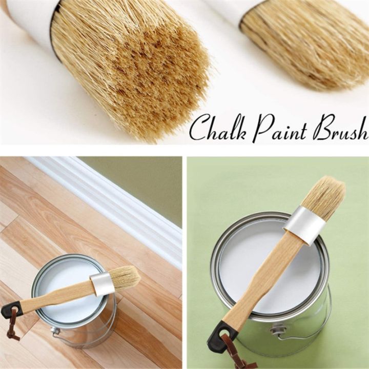 3-pieces-chalk-and-wax-paint-for-wood-furniture-home-decor-brushes-bristle-stencil-flat-pointed-and-round-chalked-paint-brushes