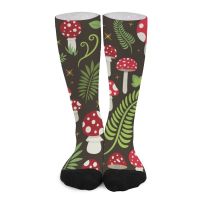 【jw】✒┋┋  Mushrooms Socks funny sock luxury Men′s men