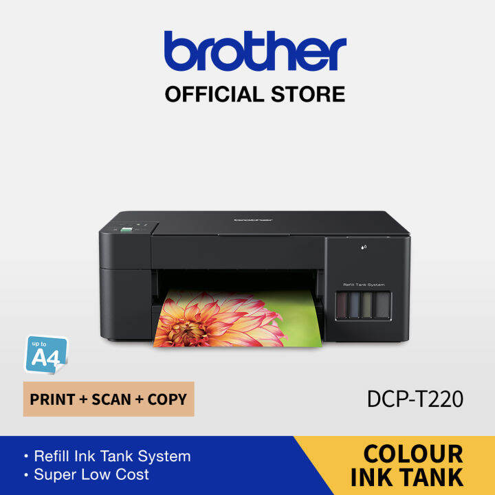 Brother DCPT220 Multifunction Print, Copy, Scan Inkjet Colour Hi