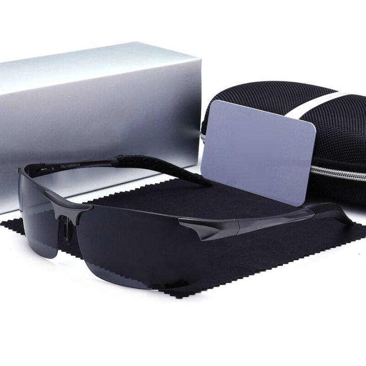 2022-polarized-sunglasses-uv400-driving-glasses-brand-luxury-designer-mercede-aluminum-magnesium-half-frame
