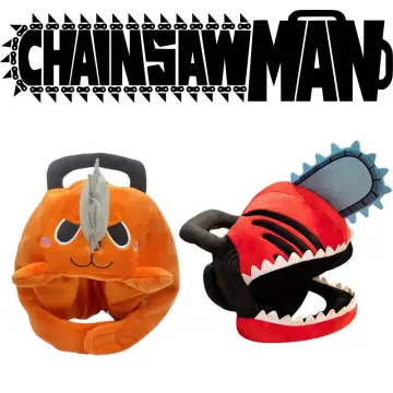 Chainsaw Man Pochita Denji Hat Soft Warm Plush Hat Cosplay Hat