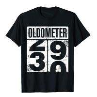 Oldometer 2930 Funny 30Th Birthday 30 Year Old Idea Premium Tshirt T Shirts Customized Prevalent Cotton Shirt Male