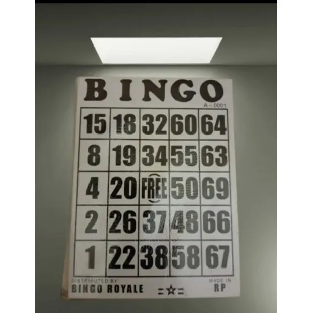 bingo cards BIG size 100pcs 4½x6 inches hard paper | Lazada PH