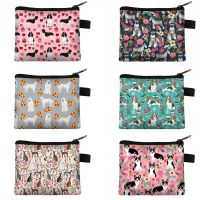 ♂№ Lovely Pizza Dog Pattern Coin Purse Women Cute Pet Dog Mini Shopping Bags Travel Money Bag Portable Zipper Wallets Gift