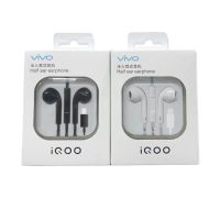 หูฟัง Vivo Type-C หูฟังมีสาย คุณภาพเสียงที่ดี ไมโครโฟนใน Type-C Wired Earphones For Xiaomi Samsung Huawei Oppo