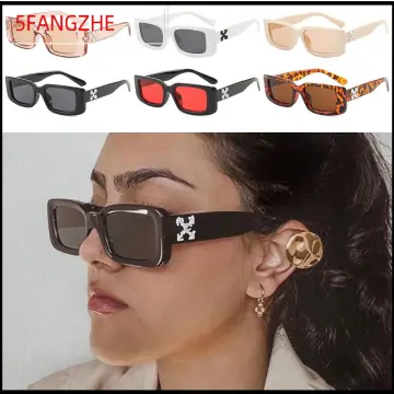 Off White Sunglasses Y2k Rectangle Sunglasses Men Women 