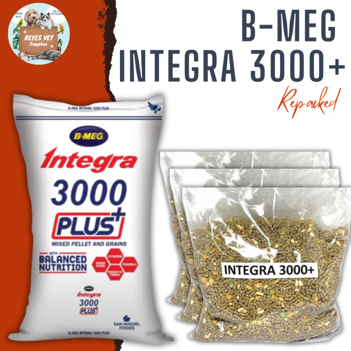 [VET SUPPORT] 3KG B-MEG Integra 3000 Plus Mixed Pellet And Grains ...